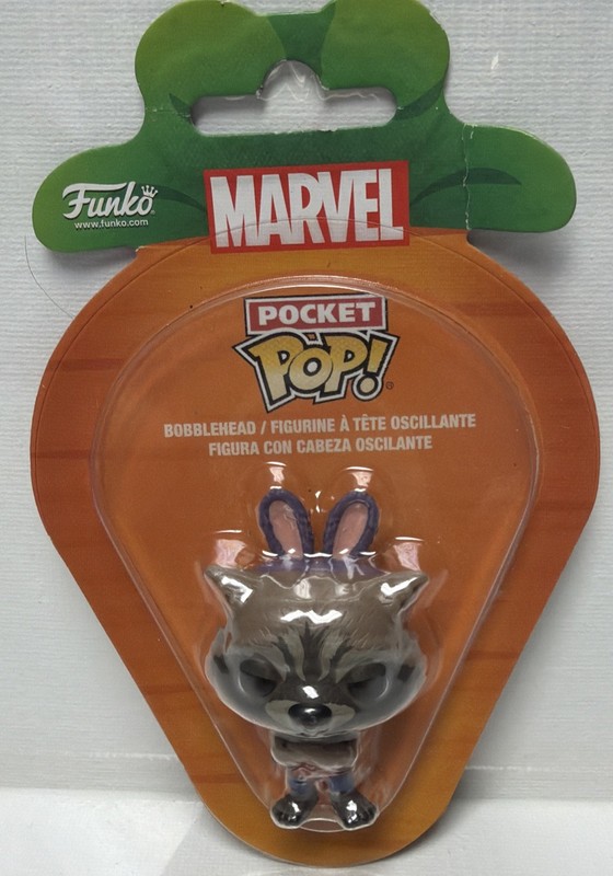Funko Easter Carrot Pocket Pop - ROCKET - Guardians Of The Galaxy - Marvel