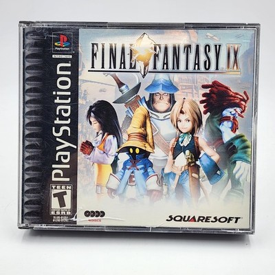 Final Fantasy IX - Sony PlayStation PS1 4-Disc w/ Manuals *pre-owned