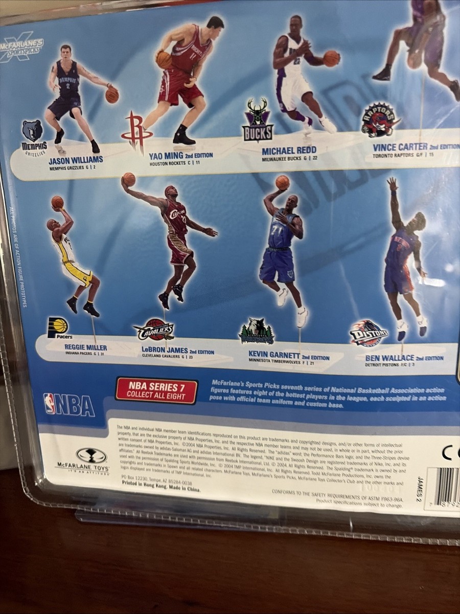 🔥 LeBron James McFarlane NBA Series 7 Action Figure – Cleveland