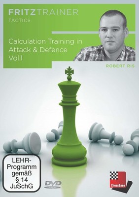 Calculation Training in Attack & Defence Vol.1, DVD-ROM Robert Ris