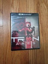 Tron Ares 4k UHD + Blu Ray + digital code without slipcover