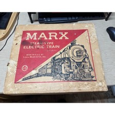 Vintage Marx Steam Type Electric Train 4040 Louis Marx  Co.