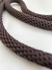 Mendota Dog Leash 6 Ft. Brown British Style Slip Lead Made In USA