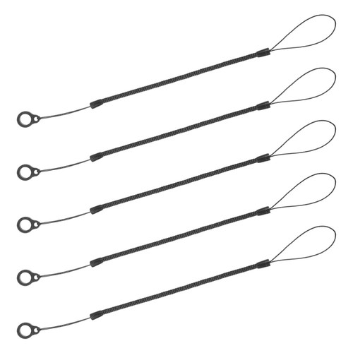 5 Pcs Stylus Spring Cord Pen Chain for Clipboard Plastic Leash - 第 4/12 張圖片