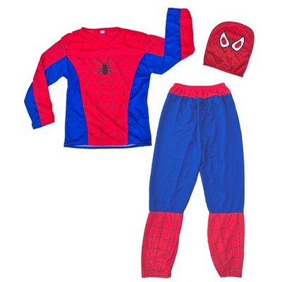5-6 Jahre Spider-Man Kostüm SUPERHELD 3-teiliges ROLLENSPIEL Kostüm Set