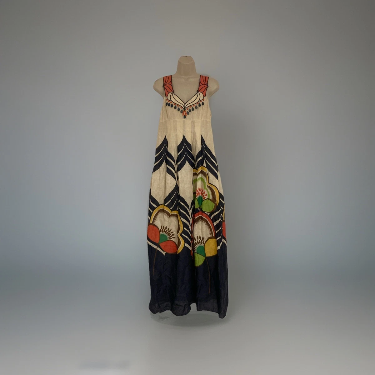 Linen Beaded Dresses for Women for sale | eBay