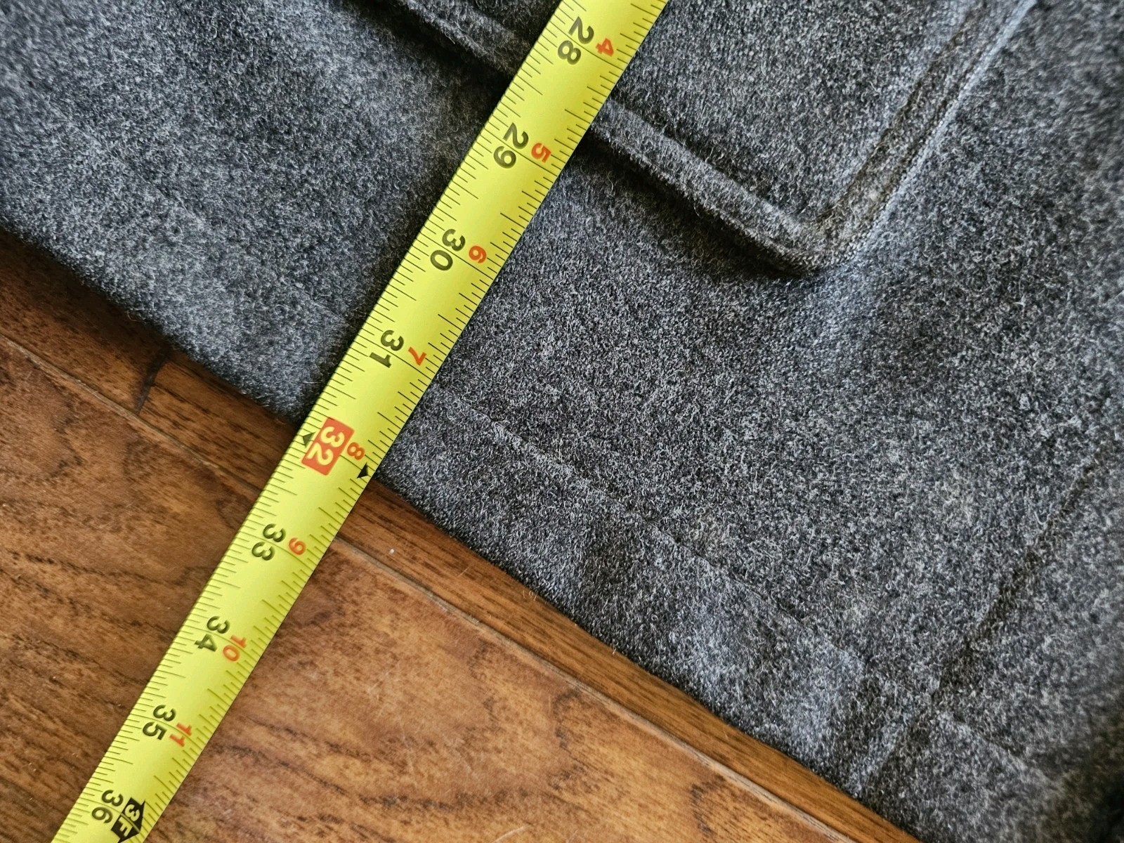 Stormy Kromer Mercantile Mackinaw Wool Coat Men’s Size 48 Vintage USA