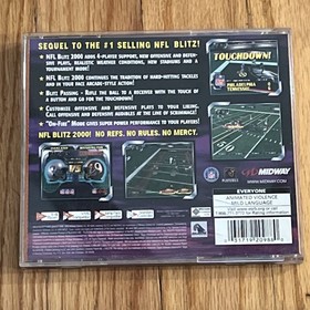 NFL Blitz 2000 Sega Dreamcast All Stars Pre-Owned Tested And Works