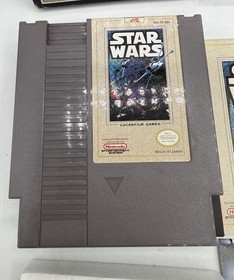 Star Wars NES Nintendo Complete CIB Great Condition w/ RARE POSTER! NICE!