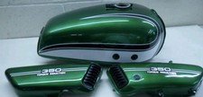 DECAL KIT SUITABLE FOR Y AMAHA RD 350 1973 LARGE EUROPEAN/UK TANK