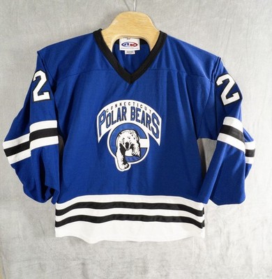 AK Connecticut Polar Bears Ice Hockey Jersey Mens Medium 