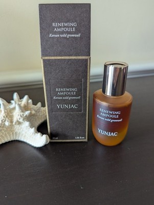 YUNJAC Renewing Ampoule Korean Wild Gromwell 1.01 oz 30 ml NIB Expires 2028
