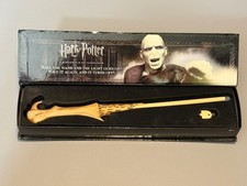Harry Potter Voldemort Wand Noble Collection Illuminating Tip Wave Wizard World