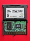 GBA Final Fantasy Tactics Nintendo Game Boy Advance RPG Authentic Saves