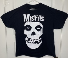 Misfits, Crimson Ghost, Black T-shirt, Size: 2XL