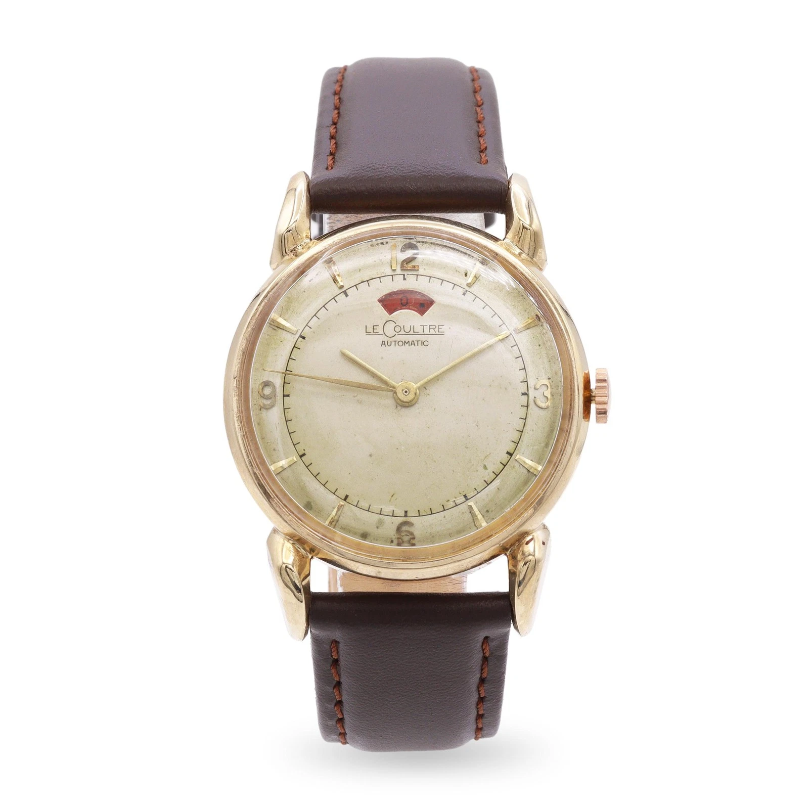Jaeger LeCoultre — Vintage LeCoultre 14k Yellow Gold Powermatic Automatic Watch