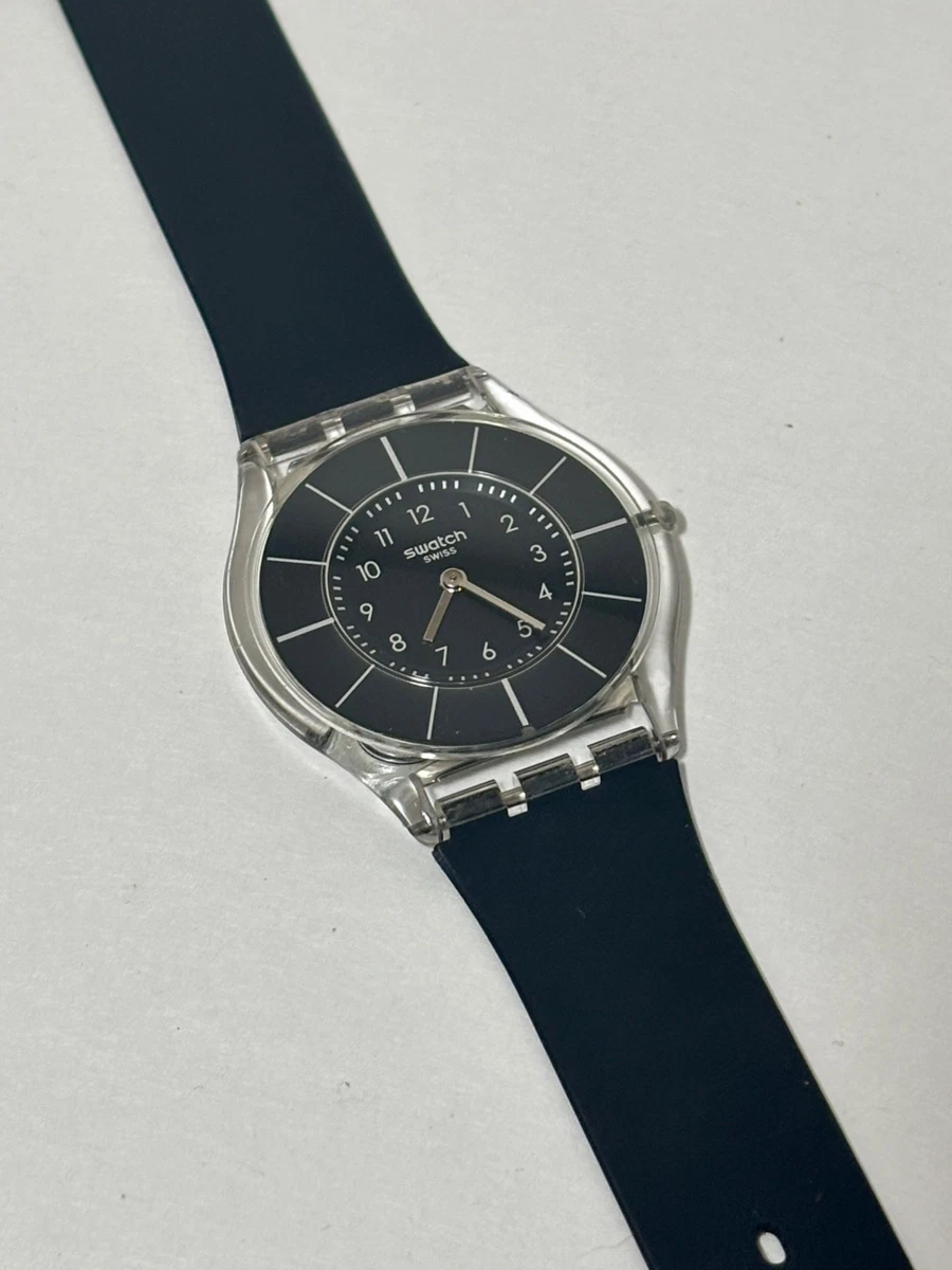 Swatch Skin Black Wristwatches for sale | eBay