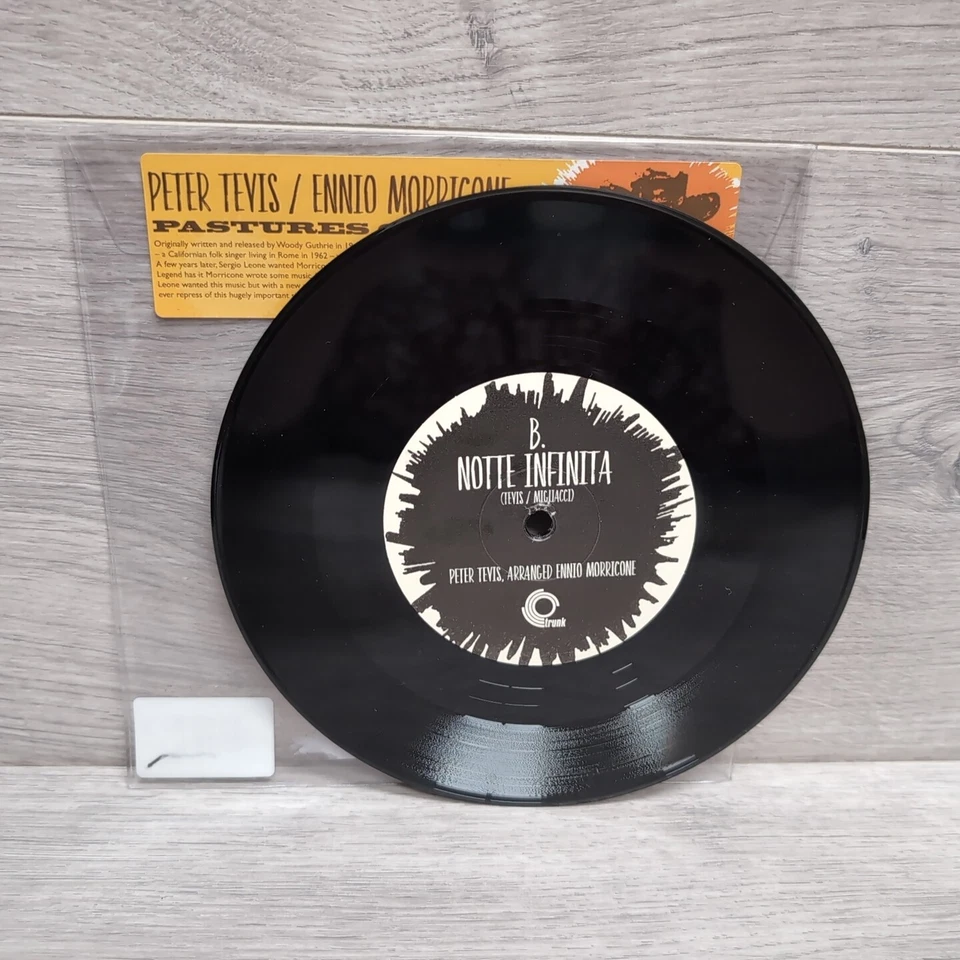 Peter Tevis / Ennio Morricone - Pastures of Plenty -  7" Vinyl Single Record  Foto 4 de 4