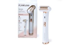 Finishing Touch Flawless Legs Electric Shaver Leg Hair Remover w/Pivoting