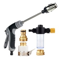 Aquoxis Cordless Cleaning Device Converts Garden Hose to Pressure Washer