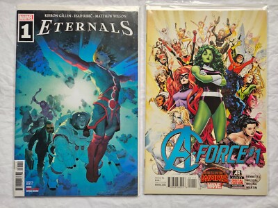 A-Force Vol. 0 : Warzones! by Marguerite Bennett 2015 Trade + Eternals #1 Kieron