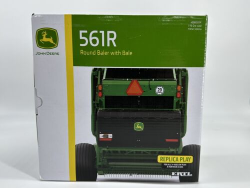NEW John Deere ERTL 1/16 561R Round Baler Employee Edition Die Cast - LP84370-1 - Picture 7 of 7
