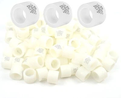 VK-POWER 100pcs 1/2" PROPEX PEX A Tubing Rings Expansion Sleeves Plastic F1960