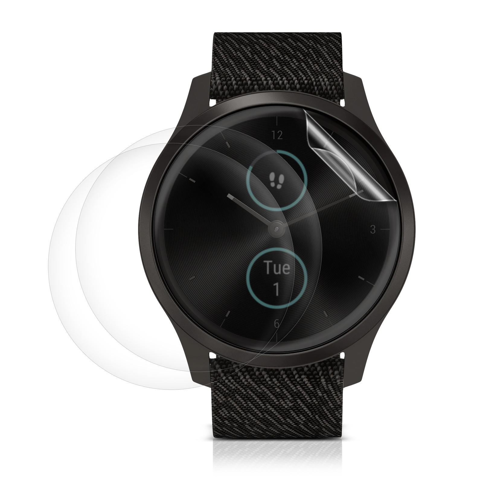 3-кратный дисплей для фитнес-трекера Garmin Vivomove Style Schutzfolie