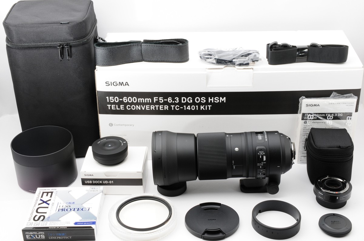 TOP MINT] SIGMA 150-600mm f/5-6.3 DG OS HSM for Nikon Mount from 