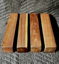 (4) Four    2½"×2½"×12"  Black Walnut Turning Blank Carving Wood, Lathe Spindle
