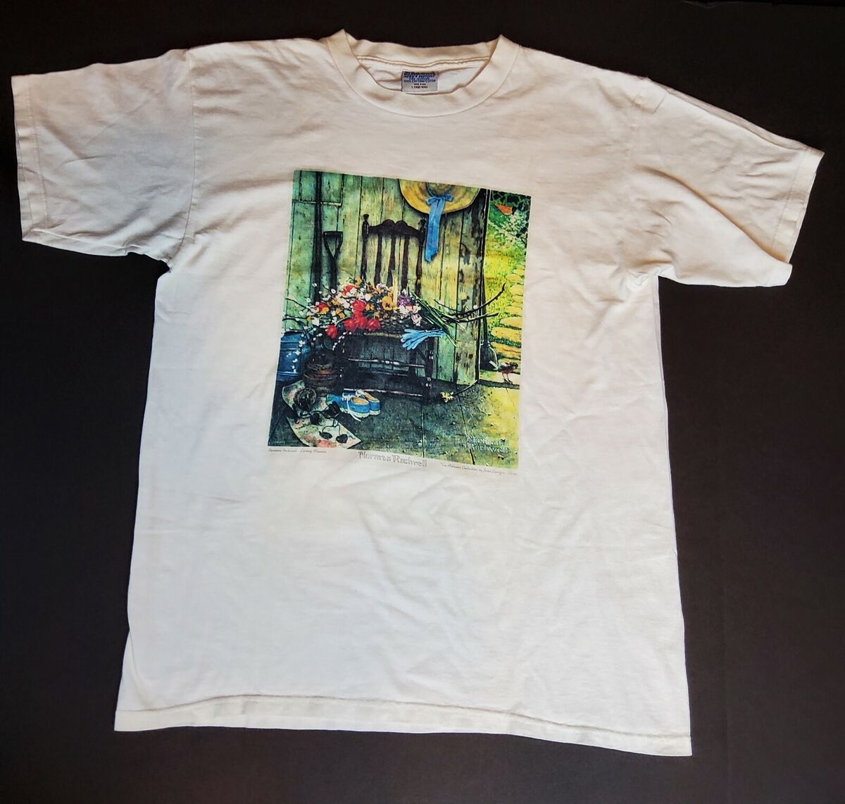 バドワイザー90's VINTAGE Norman Rockwell Tシャツ　アート