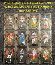 2020 SELECT FOOTBALL CLUB LEVEL COMPLETE YOUR SET YOU PICK CARD #201-300 PYC