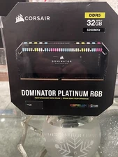 Corsair Dominator Platinum C40 RGB 32GB (2x16GB) 5.2GHz DDR5 Memory SHIPS FAST