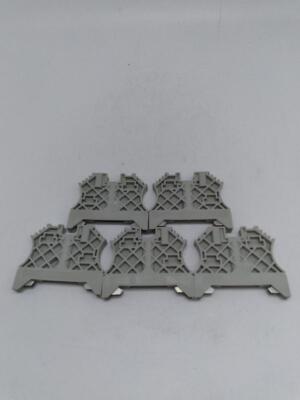  Allen-Bradley 1492-EAJ35 Terminal Block End Anchor, Gray Lot of 5