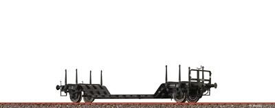 Brawa 50800 Tiefladewagen Ui631 DB 1:87 Spur H0 DC Neu OVP