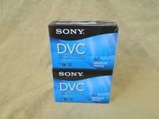 SONY Premium DVC Digital Video Cassette Pack of 4