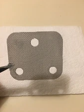 USED LOW HOUR CLEAN McCULLOCH OEM SPARK ARRESTOR SCREEN 3200 3214 3500 3516 3800