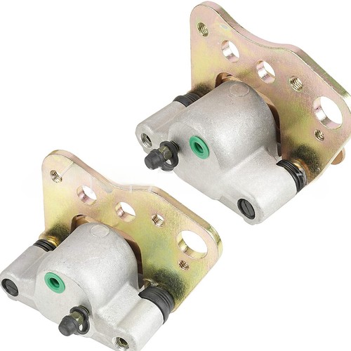 Front Brake Calipers w】Pads For Polaris Sportsman 335 400 500 600 700 4x4 6x6】 - Picture 3 of 5