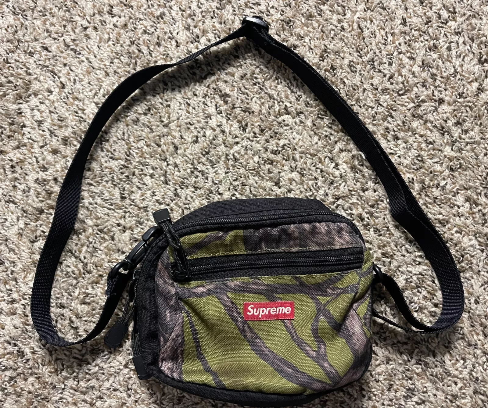 Sac à bandoulière Supreme Olive Tree Camo FW12