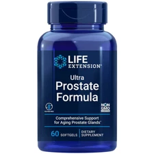Life Extension Ultra Prostate 60 gels Pygeum/Beta Sitosterol/Graminex
