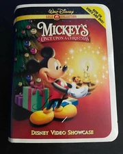 McDonald's Walt Disney VHS Happy Meal Toy - Once Upon a Christmas - Mickey - NEW