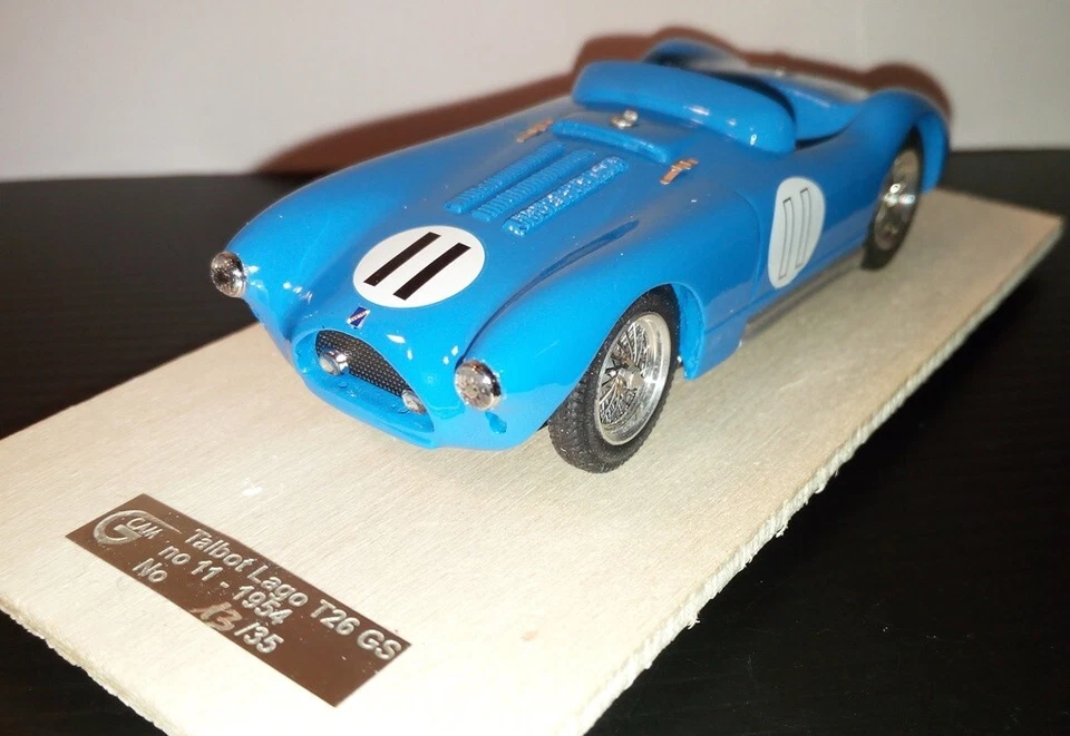 1-43 Talbot Lago T26 GS Le Mans 1954 #11 Resin kit GCAM - Immagine 4 di 4