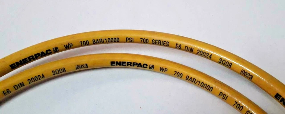 Enerpac HC7206 Hydraulic Hose 6 Ft. 3/8" NPT 700 Bar/ 10,000 PSI - Image 3 of 4