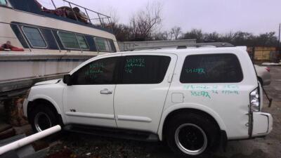 2008 NISSAN ARMADA SPEEDOMETER CLUSTER W BIG TOW PACKAGE TOWING OEM