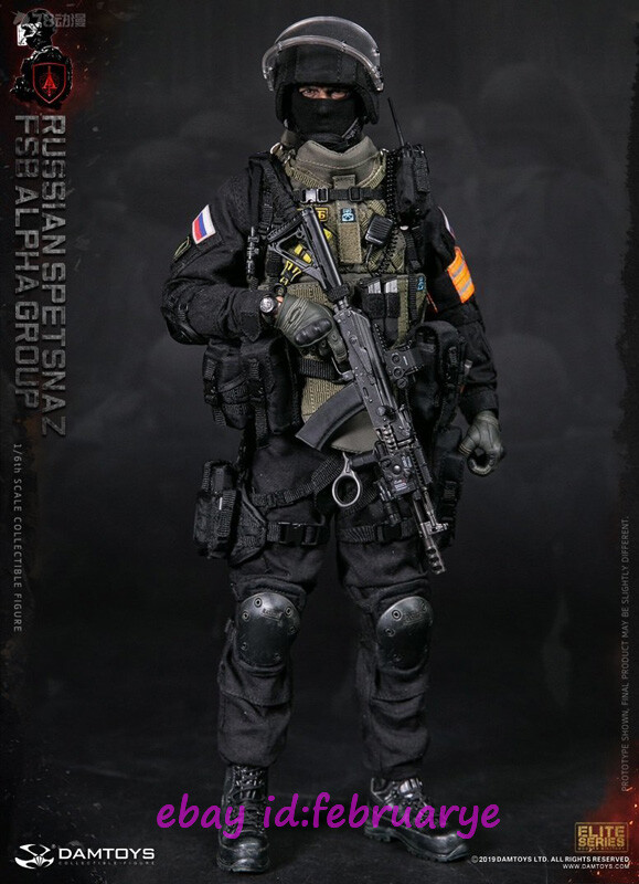 DAMTOYS1/6ロシアスペッツナーズアルファグループ Damtoys 1/6 78064 Russian Spetsnaz FSB Alpha Group Action