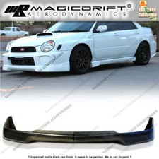 For 02 03 Subaru Impreza Wrx Sti Bugeye Jdm Mdp V3 Front Bumper Lip Splitters