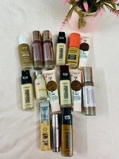 LOF 15 Bundled Makeup Foudation Revlon, Cover Girl, L'oreal Paris Shelf Pulls