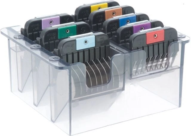 MOSER CLASS45 1245 WAHL EDELSTAHL AUFSTECKKAMM-SET"NEU"