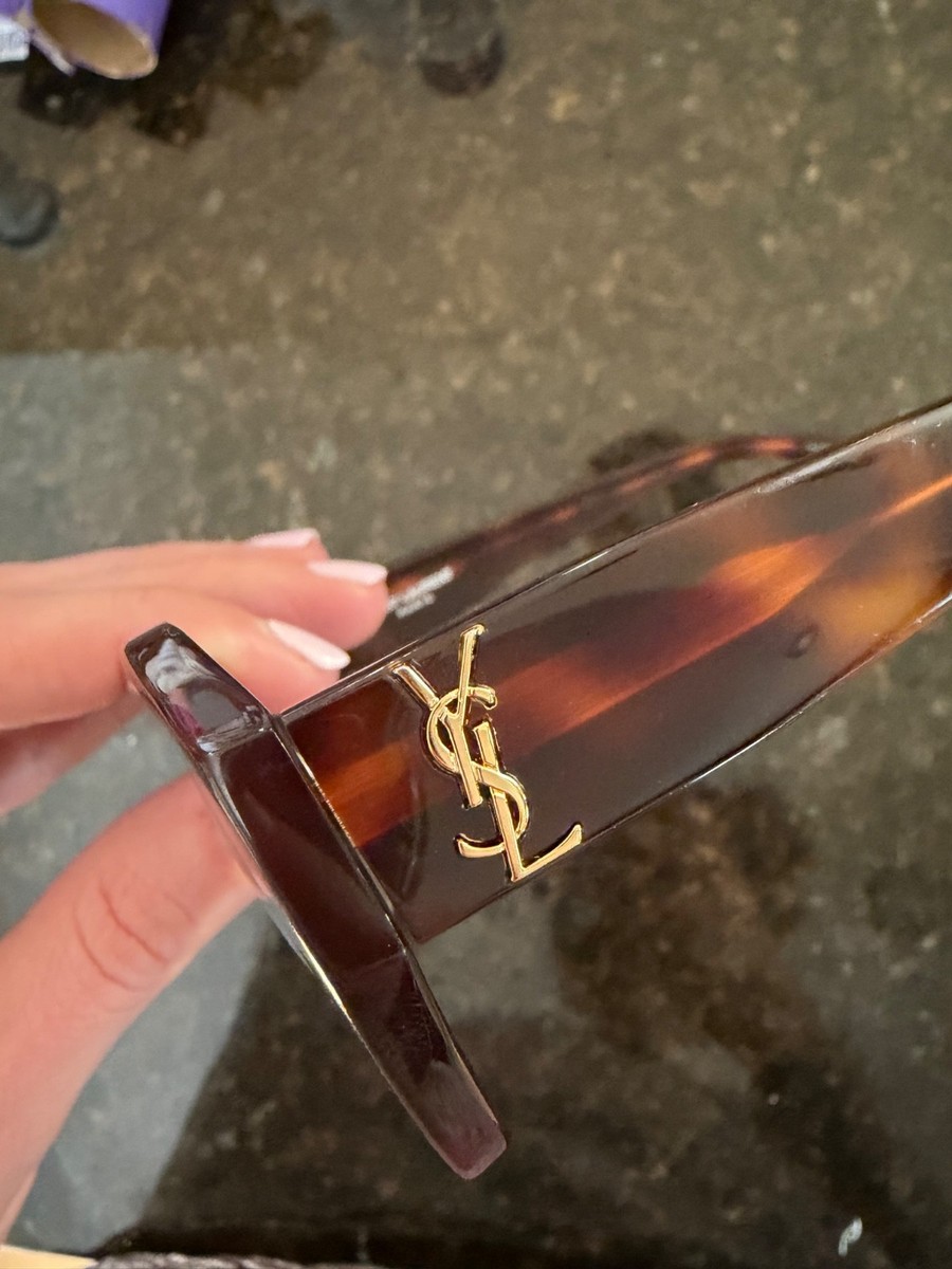 Saint Laurent Paris SL M8/FN 003 Sunglasses — Havana  display picture 3