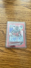 2020 Panini Donruss Optic A.J. Terrell Red Rookie Autograph #105 /50 Falcons